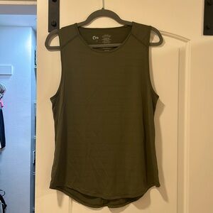 Zyia Olive Green Muscle Tank
